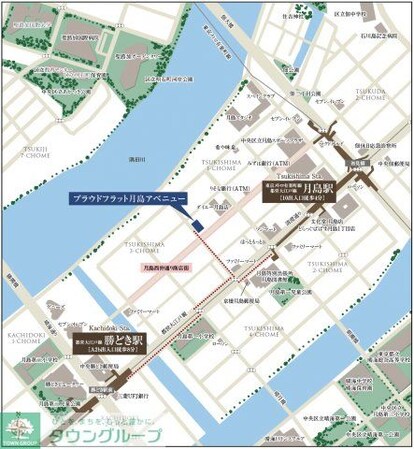 プラウドフラット月島アベニューの物件内観写真